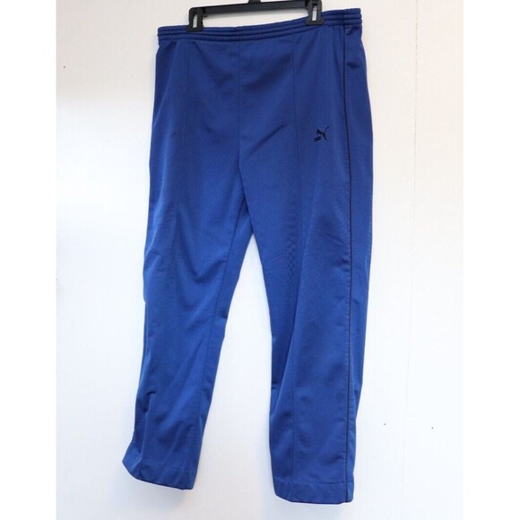 Puma Vintage Blue Sportswear‎ Athletic Windbreaker Tracksuit Track Pants Y2K - Picture 1 of 8